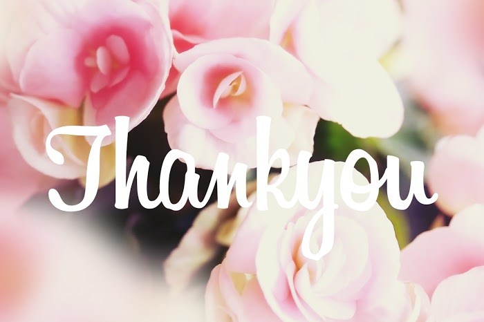 感謝 オシャレ