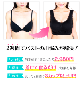 【公式アリ】バスティーメイクナイトブラに育乳効果はない？正しい使い方や口コミ・評判をご紹介！