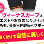 ヴィーナスカーブは脚にも効果的？脚痩せできる？